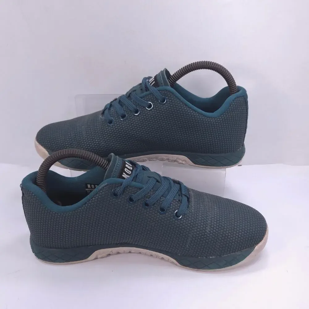 No Bull Athletic Lace Up Running Training Shoe Mens Size 6 Blue